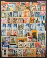 Francia gyarmatok és volt gyarmatok érdekes vegyes tétel, közel 2.000 bélyeg 12 lapos A4-es berakóban