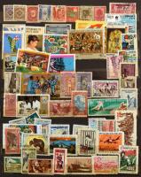 Francia gyarmatok és volt gyarmatok érdekes vegyes tétel, közel 2.000 bélyeg 12 lapos A4-es berakóba...