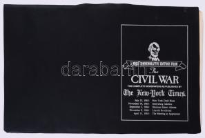 5 more commemoratíve editions from the Civil War. 5 db újság facsimile az amerikai polgárháború idejéből. Kiadói papírkötésben