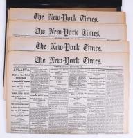 5 more commemoratíve editions from the Civil War. 5 db újság facsimile az amerikai polgárháború idej...