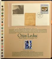 Kanada története speciális kiadvány 4 albumban, tokkal, dobozban