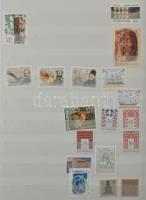 ~8.000 Ft névértékű bélyeg a 2000-es évekből, sorok, töredéksorok, blokkok 8 lapos A4-es berakóban