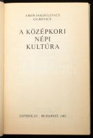 A.Ja. Gurevics: A középkori népi kultúra. Gondolat Kiadó, 1987 Kiadói vászon kötés, papír védőborító...