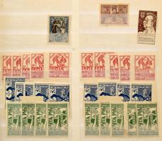 Oroszország a klasszikusoktól 1922-ig több példányos gyűjtemény / tétel, benne orosz posta Levant, p...