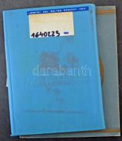 Schwaneberger 1929-es kiadású egyszerűsített album, üres + Lengyel ajándék berakó bélyegekkel, díjje...