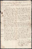 1820 Jolsva tanúvallatási jegyzőkönyv magyar nyelven sor megrontása miatti bírósági ügyben