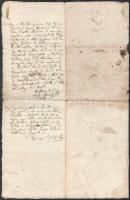 1820 Jolsva tanúvallatási jegyzőkönyv magyar nyelven sor megrontása miatti bírósági ügyben