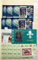 Egyesült Arab Emirátusok elő államai tétel maradvány, szép motívum kiadások több példányban is, telj...