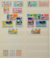 Kelet-afrikai angol gyarmatok tartalmas gyűjtemény, sok száz bélyeg teljes sorokkal, sok régivel, jo...