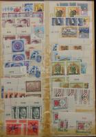 Ausztria gyűjtemény a 40-es évektől, 1976-1987 között, több / sok példányos készlet 22 lapos nagy Sc...