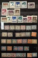 Készlet a 20-as 30-as évekből 16 lapos nagy berakóban, kicsit vegyes minőség. (Évekkel ezelőtt árazva 450.000)