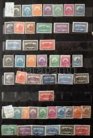 Készlet a 20-as 30-as évekből 16 lapos nagy berakóban, kicsit vegyes minőség. (Évekkel ezelőtt árazv...