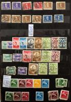 Készlet a 20-as 30-as évekből 16 lapos nagy berakóban, kicsit vegyes minőség. (Évekkel ezelőtt árazv...