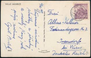 Német megszállás - Böhmen und Mähren 1940