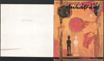 4 db katalógus - Molnár József; Anton Prinner; Szűcs Attila; Miháltz Pál. Kiadói papírkötés, jó álla...