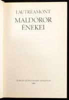Lautréamont: Maldoror énekei. Európa Könyvkiadó, 1981. Kiadói kartonált papírkötés, papír védőborító...