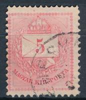 1881 5kr 13 : 11 1/2 : 11 1/2 : 11 1/2 fogazással