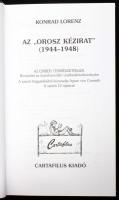 Konrad Lorenz 2 műve:
Válogatott tanulmányok.;
Az orosz kézirat.;
Bp., 1977-1998, Gondolat - Cart...