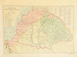 cca 1930 Barthos - Kurucz: Történelmi atlasz polgári iskolák számára. Bp., M. Kir. Honvéd Térképésze...