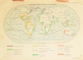 cca 1930 Barthos - Kurucz: Történelmi atlasz polgári iskolák számára. Bp., M. Kir. Honvéd Térképésze...