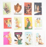 12 db erotikus reklámos kártyanaptár