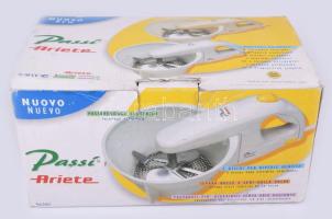 Ariette Passi elektromos halpasszírozó készülék, halászléhez, eredeti dobozában