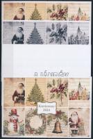 2024/13 Karácsony 4 darabos emlékív garnitúra (30.000)
