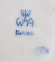 Wagner &amp; Apel Bertram madárnak fuvolázó fiú. Jelzett, kézzel festett, hibátlan, m: 12,5 cm