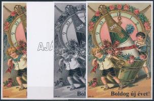 2025/01 Boldog új évet! 4 darabos emlékív garnitúra (30.000)