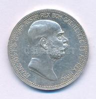 Ausztria 1908. 1K Ag "Ferenc József - Jubileum" T:AU,XF 
Austria 1908. 1 Corona Ag "...