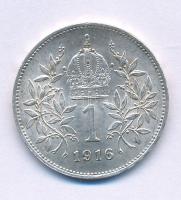 Ausztria 1916. 1K Ag "Ferenc József" T:XF
Austria 1916. 1 Corona Ag "Franz Joseph&qu...