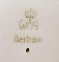 Wagner &amp; Apel Bertram karikázó fiú és lány pár. Jelzett, kézzel festett, a lány karikája rag...