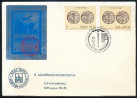 1985 Alumíniumkohászat emlékív FDC-n (15.000)