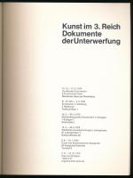 Kunst im 3. Reich. Dokumente der Unterwerfung. (Kiállítási katalógus.) Frankfurt, 1975, Frankfurter ...