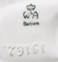 Wagner &amp; Apel Bertram gyermekpár. Jelzett, kézzel festett, hibátlan, m: 13 cm