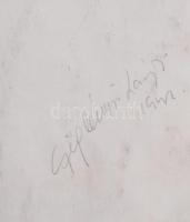 Cziglényi László (-): Félvér, 1942 (Filmplakát terve). Tempera, fedőfehér, papír, jelzett a hátoldal...