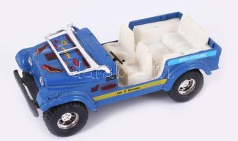 Metalcar Jeep CJ-7 autó, hiánnyal, h: 16 cm
