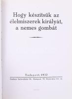 Dr. Tasnádi Gábor: Gombaünnep. Terítéken a termesztett csiperke (champignon). Bp., 2001, Champignon ...