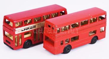 Matchbox 2 darab Londoner busz, h: 8 cm