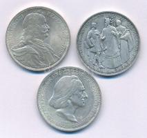 1935. 2P Ag "Pázmány" + 2P Ag "Rákóczi" + 1936. 2P Ag "Liszt Ferenc" -...