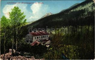 Ucka, Monte Maggiore; Rifugio Duchessa d'Aosta / Kronprinzessin Stephanie (Stefanie) Schutzhaus / Dom Stefanije / tourist house (felületi sérülés / surface damage)
