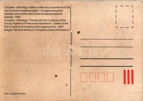 1950 Előre a béke és a szocializmus ifjú harcosainak kongresszusáért - Az egybeolvasztott ifjúsági s...