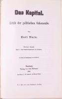 Marx: A tőke I-III. Kossuth Könyvkiadó, 1978. Kiadói egészvászon-kötés