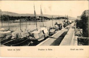 Rab, Arbe; kikötő / port (EK)