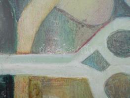 Schönberger jelzéssel: Női alak. Vegyes technika, karton. Kissé sérült. Plexiüvegezett keretben. 32,...