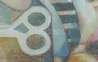 Schönberger jelzéssel: Női alak. Vegyes technika, karton. Kissé sérült. Plexiüvegezett keretben. 32,...