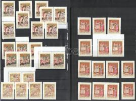 1971 Képes krónika sor néhány értékének színtévnyomatai, hozzá Filep László szakvéleménye más, de ha...