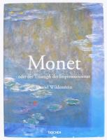 Daniel Wildenstein: Monet oder der Triumph des Impressionismus. Köln, 2010, Taschen, 480 p. Gazdag képanyaggal illusztrálva. Német nyelven. Kiadói kartonált papírkötés, kissé sérült kiadói papír védőborítóban.