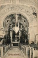 1912 Császár, Római katolikus templom, belseje (Rb)