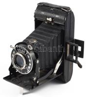 cca 1930 Balda Juwella harmonikás fényképezőgép, Anastigmat 1:4,5 F= 10,5 cm objektívvel, eredeti bő...